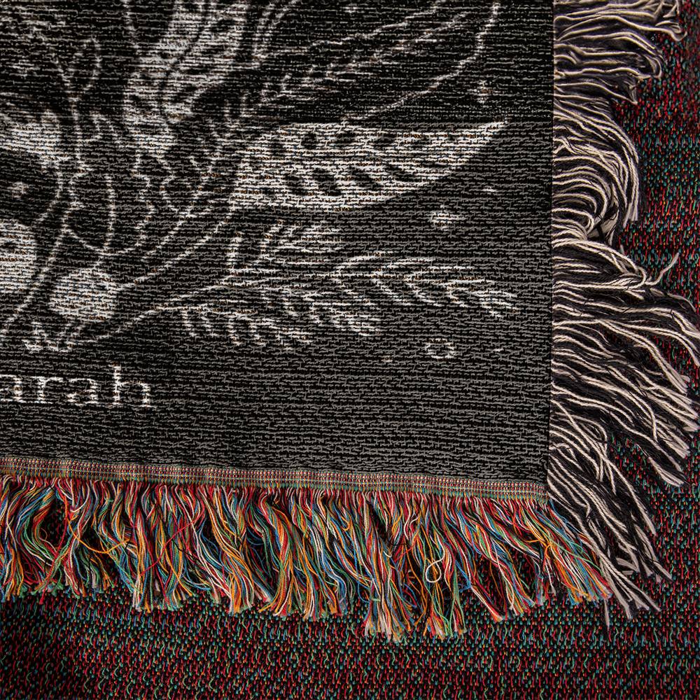 Til Death Do Us Part Ghost Couple | Personalized Woven Blanket