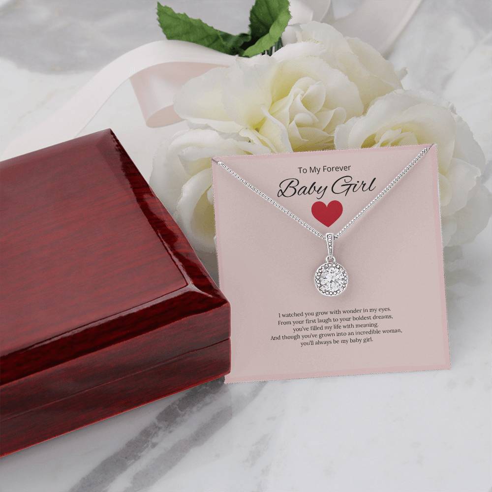 To My Forever Baby Girl - Eternal Hope Necklace
