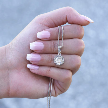 To My Amazing Daughter - Love, Dad (White) - Eternal Hope Necklace