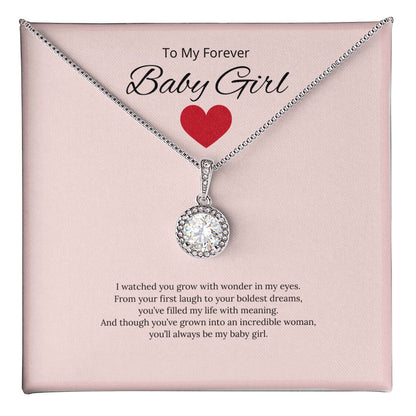 To My Forever Baby Girl - Eternal Hope Necklace