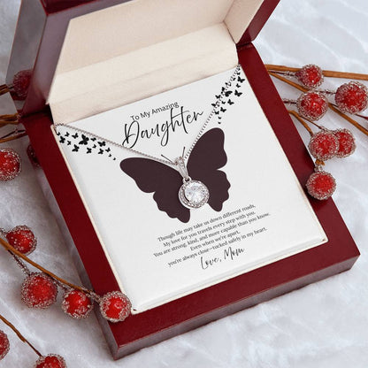 To My Amazing Daughter - Love, Mom (White) - Eternal Hope Necklace