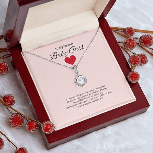 To My Forever Baby Girl - Eternal Hope Necklace